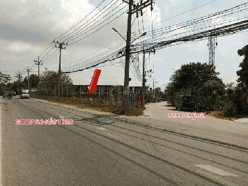 ขายที่ดินติดถนน หนองปลาไหล 1-0-48ไร่ (448ตารางวา) หน้ากว้าง 89เมตร